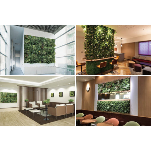 リアルな連接グリーンパネル GRシリーズ 450×450×40