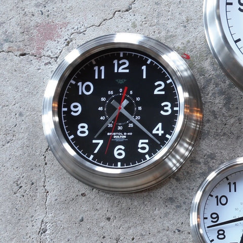 DULTON　WALL CLOCK ''BRISTOL S-40''　- ダルトン　ウォールクロック "ブリストル S-40" -