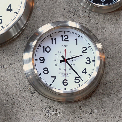 DULTON　WALL CLOCK ''BRISTOL S-40''　- ダルトン　ウォールクロック "ブリストル S-40" -