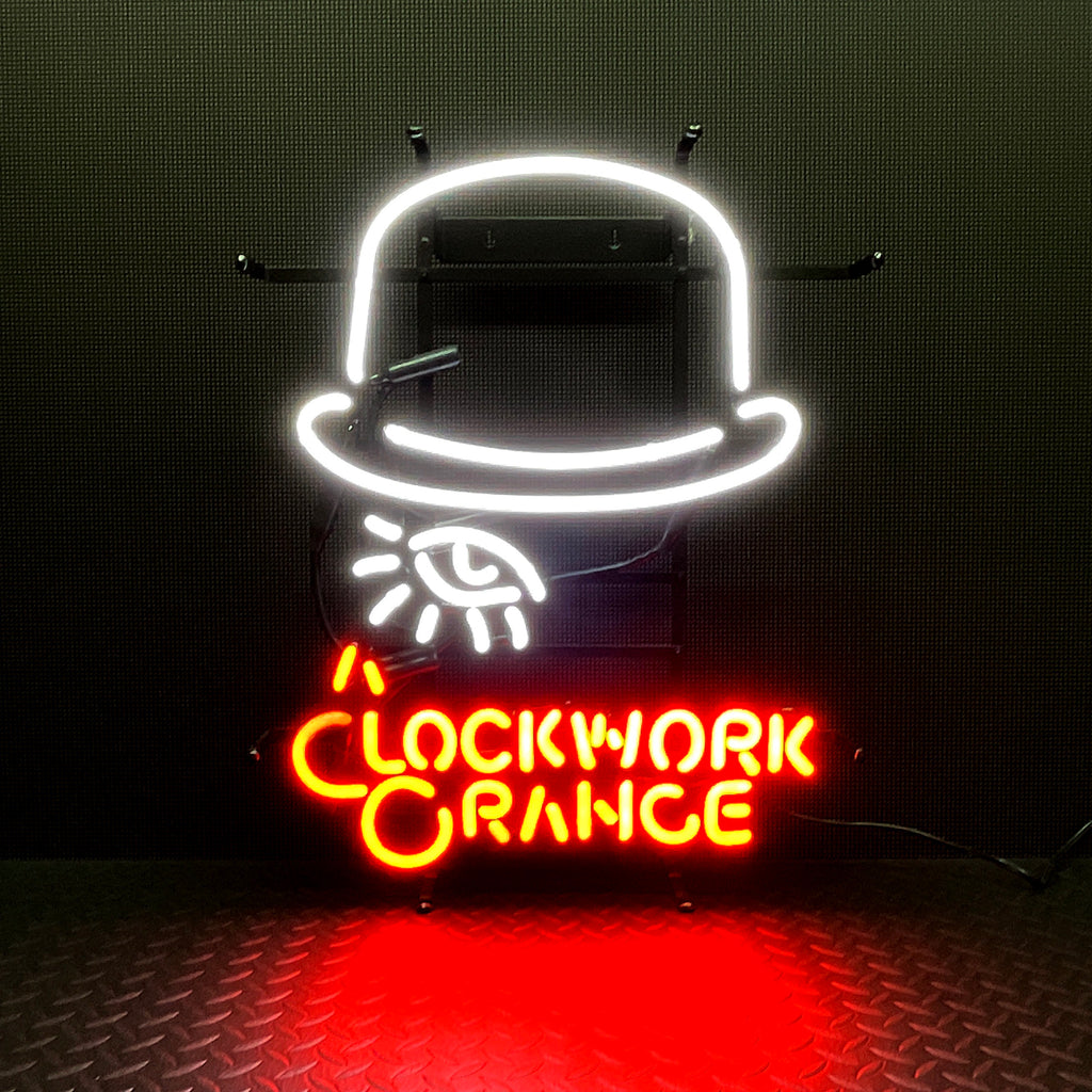 CLOCKWORK ネオンサイン 時計じかけのオレンジ ネオン管 NEON SIGN - 1
