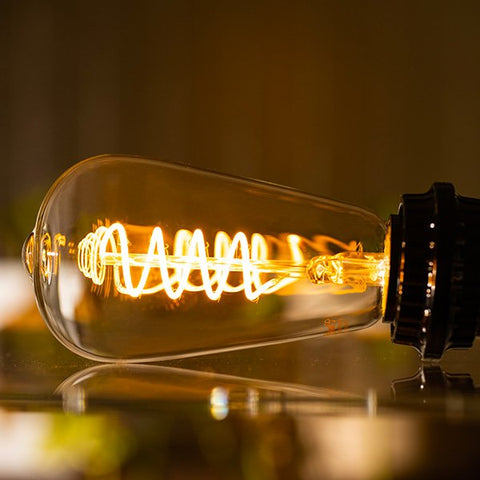 LEDエジソン電球　スパイラルモデル